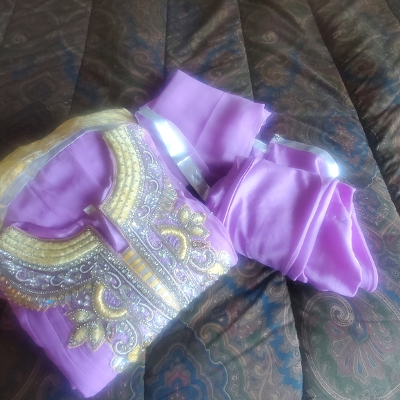 Indian Pakistani Party Dress (3-piece-set)- Preowned! - Picture 9 of 10